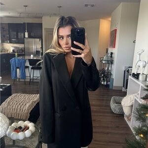 Good American Black Blazer